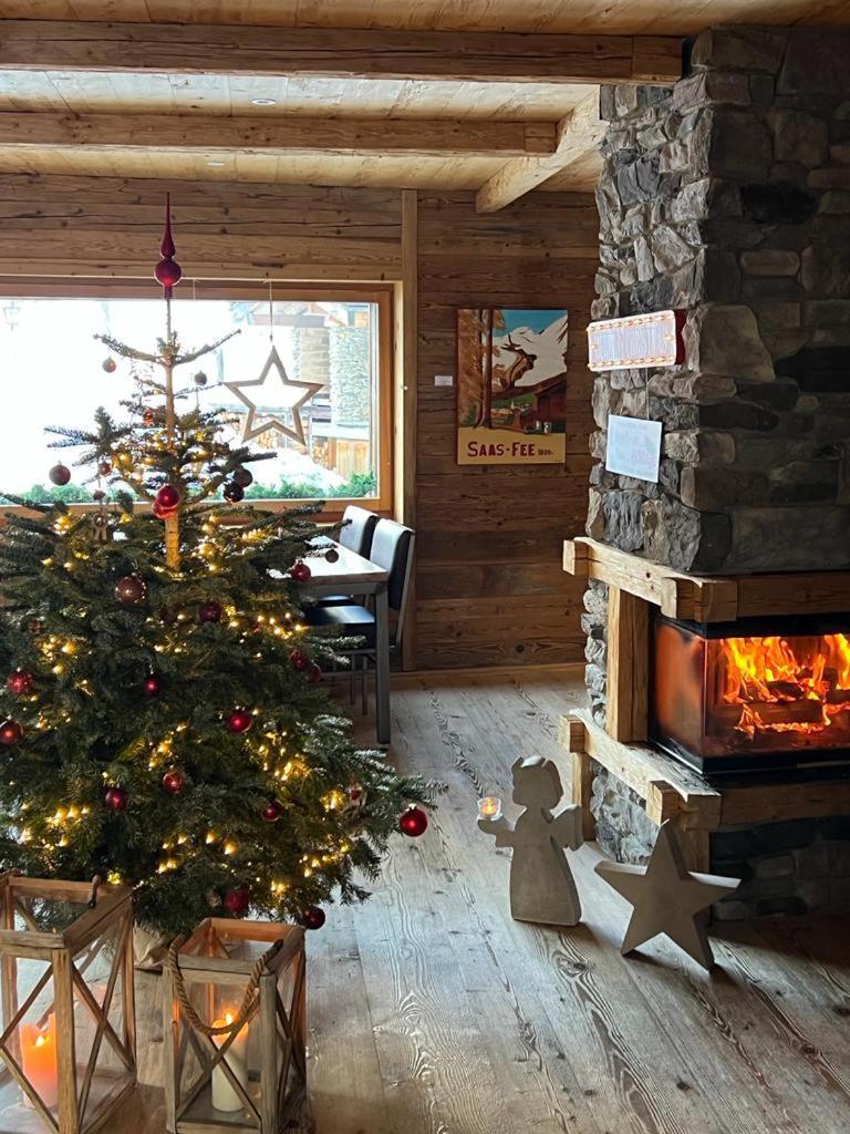 Boutique Lodge Spycher Зас-Фе Экстерьер фото