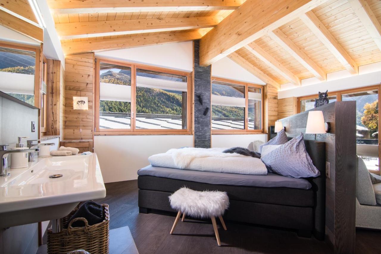 Boutique Lodge Spycher Зас-Фе Экстерьер фото